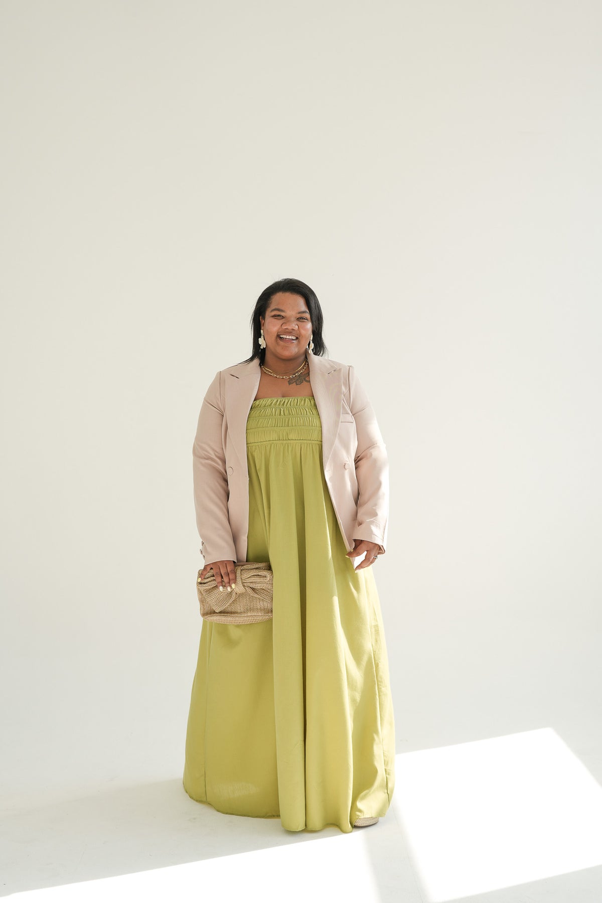 SPRING BLAZER | NUDE