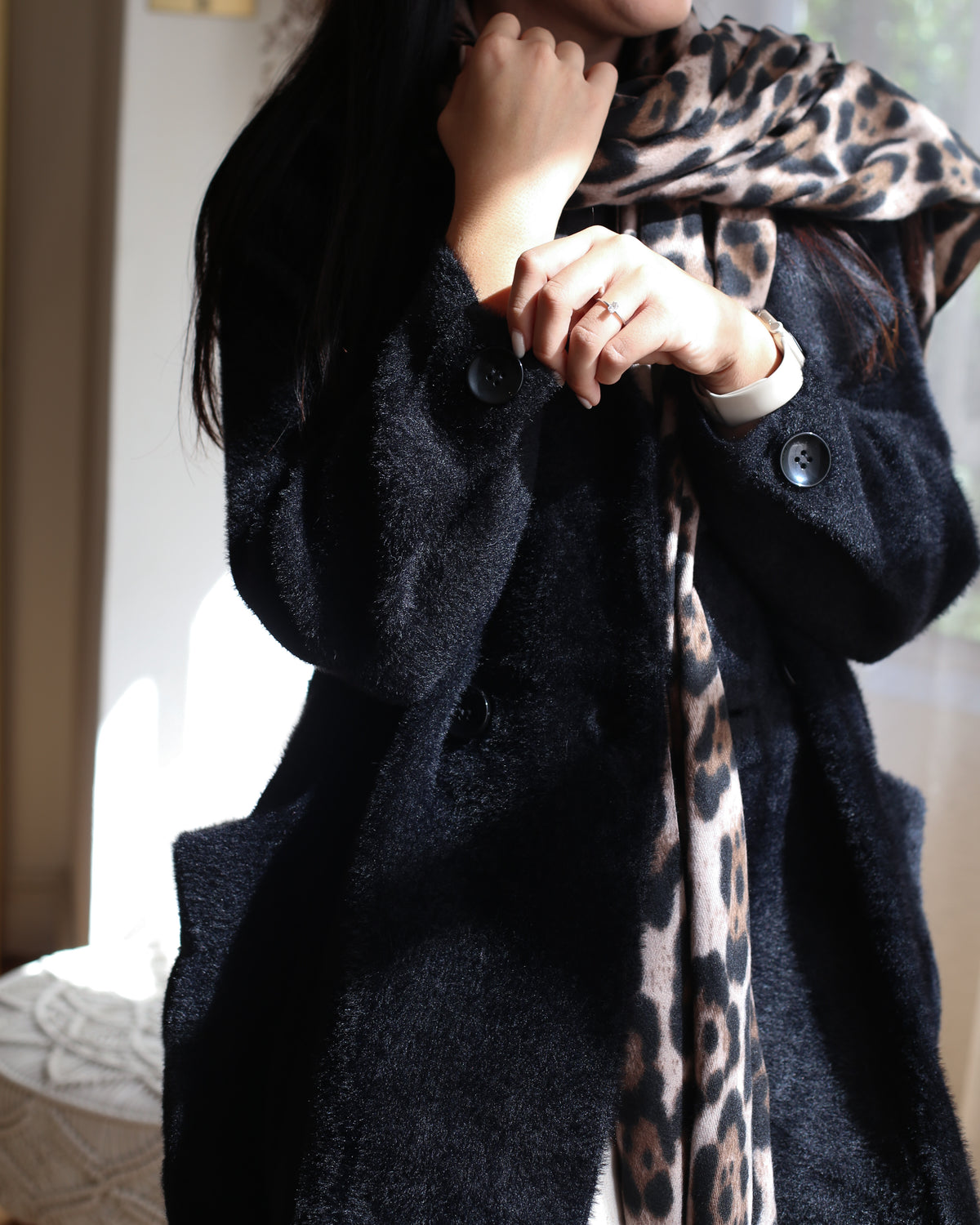 BLACK LUX SHACKET