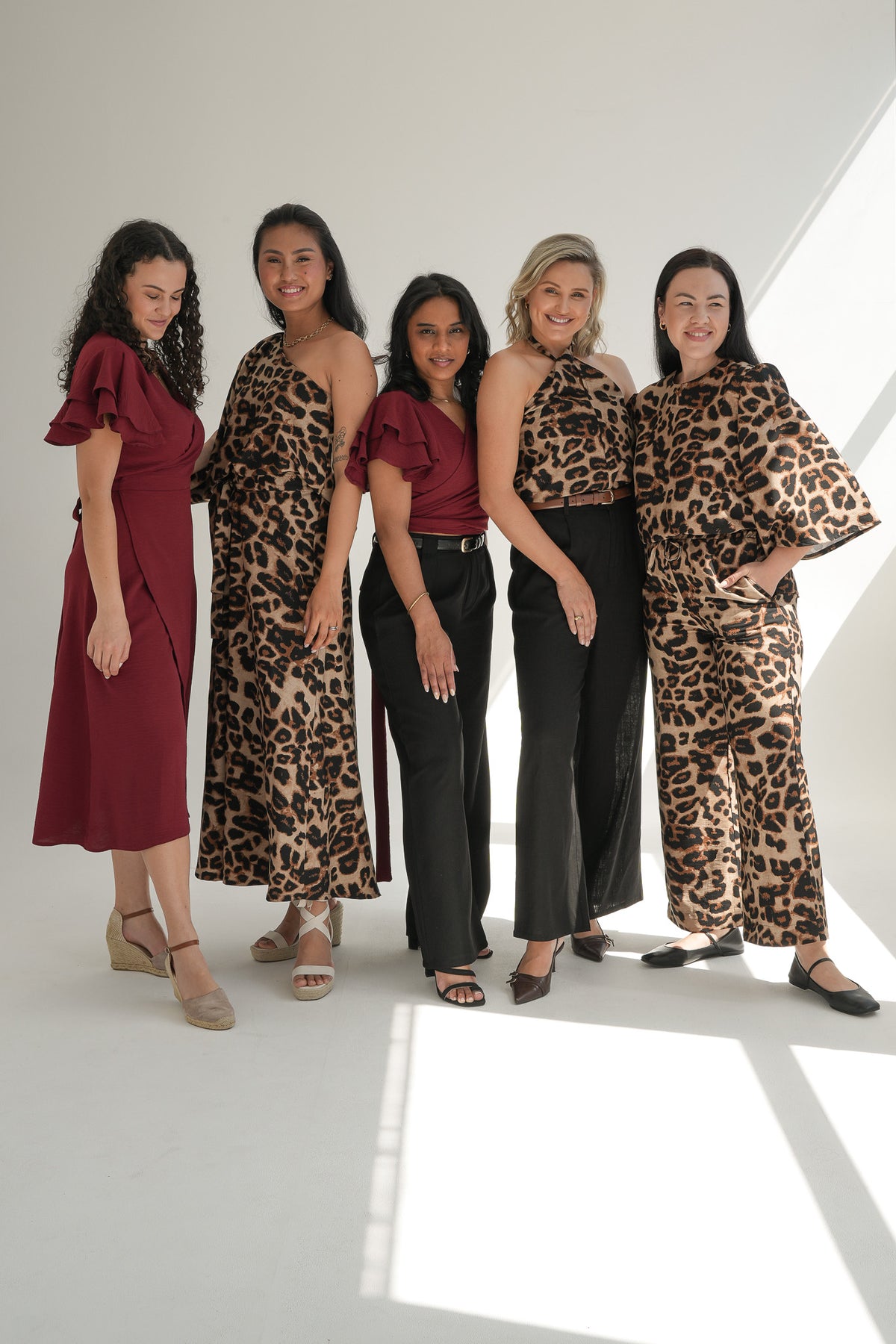 BELL SLEEVE BLOUSE | ANIMAL PRINT
