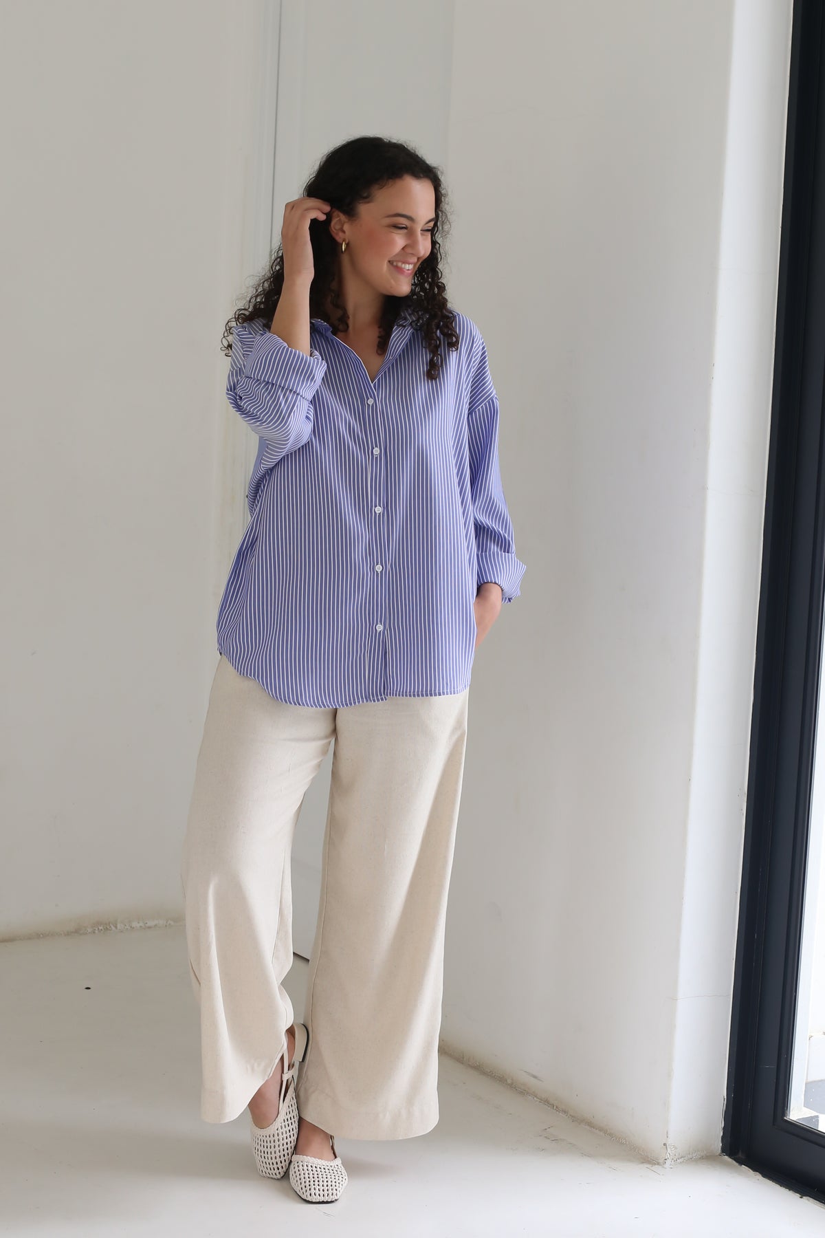 OVERSIZED SHIRT | BLUE