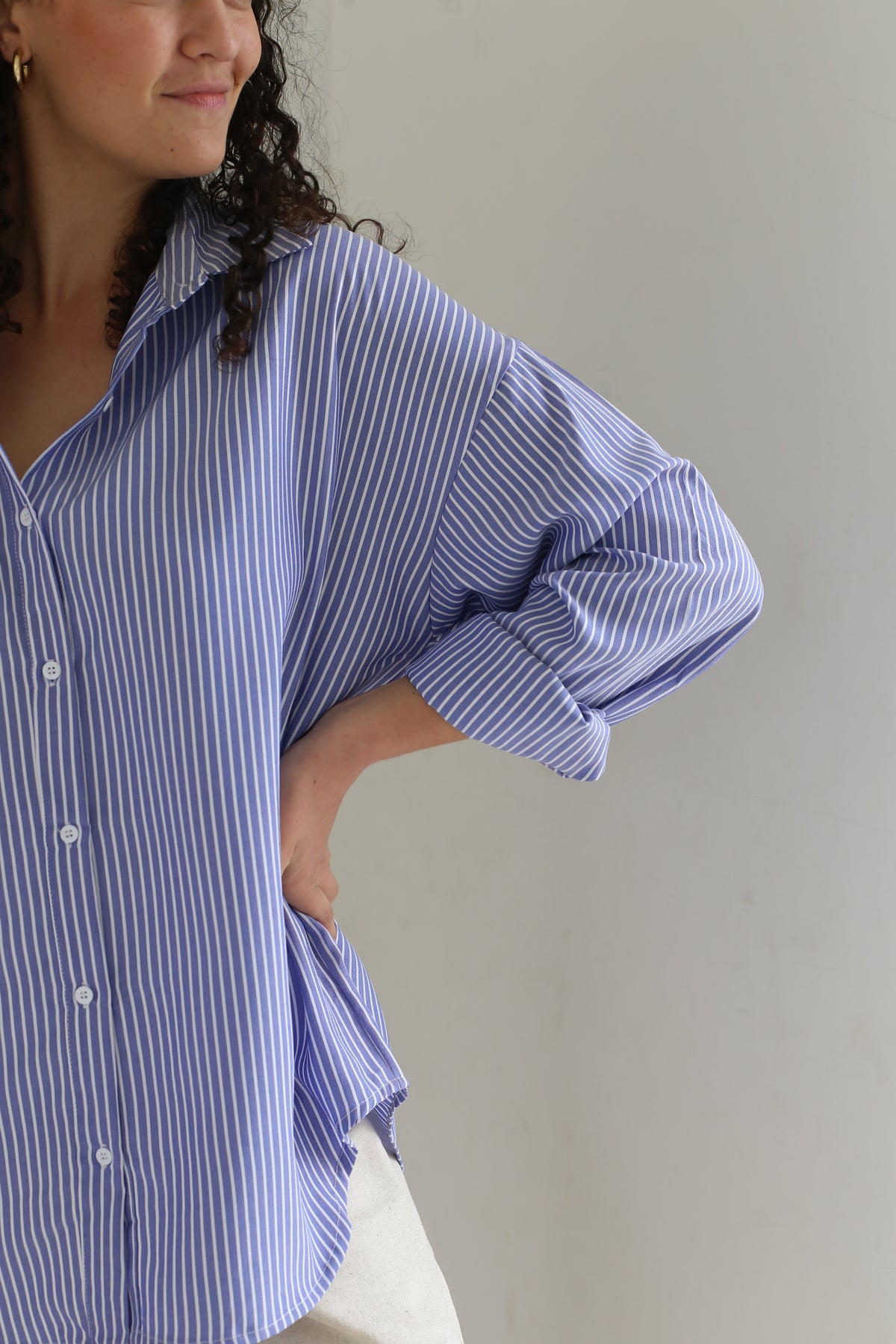 OVERSIZED SHIRT | BLUE