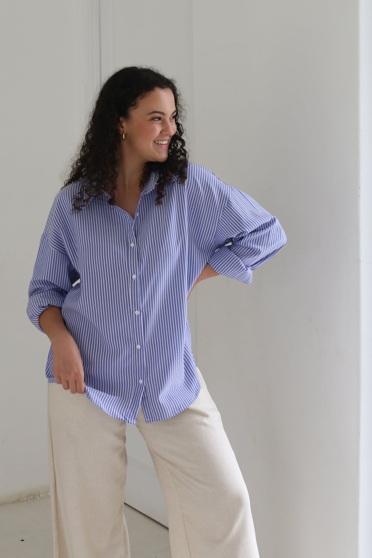 OVERSIZED SHIRT | BLUE