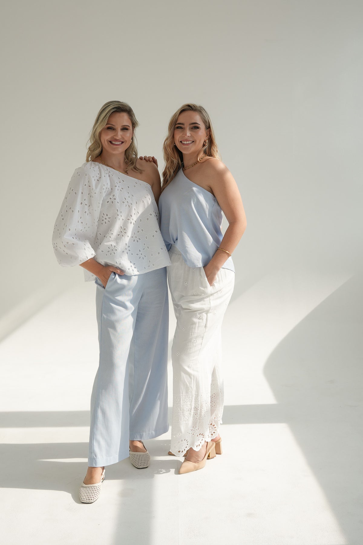 PALAZZO PANTS | BLUE