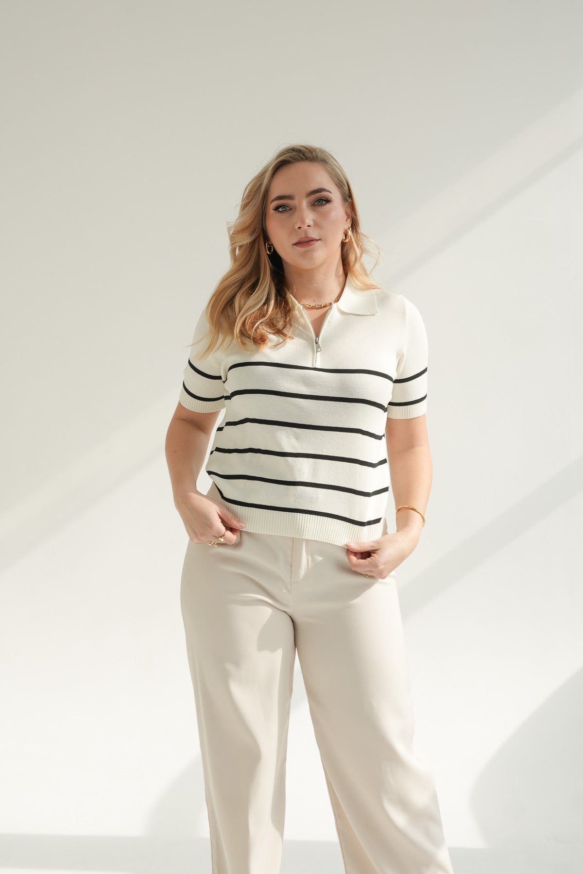 ZIP KNIT GOLFER