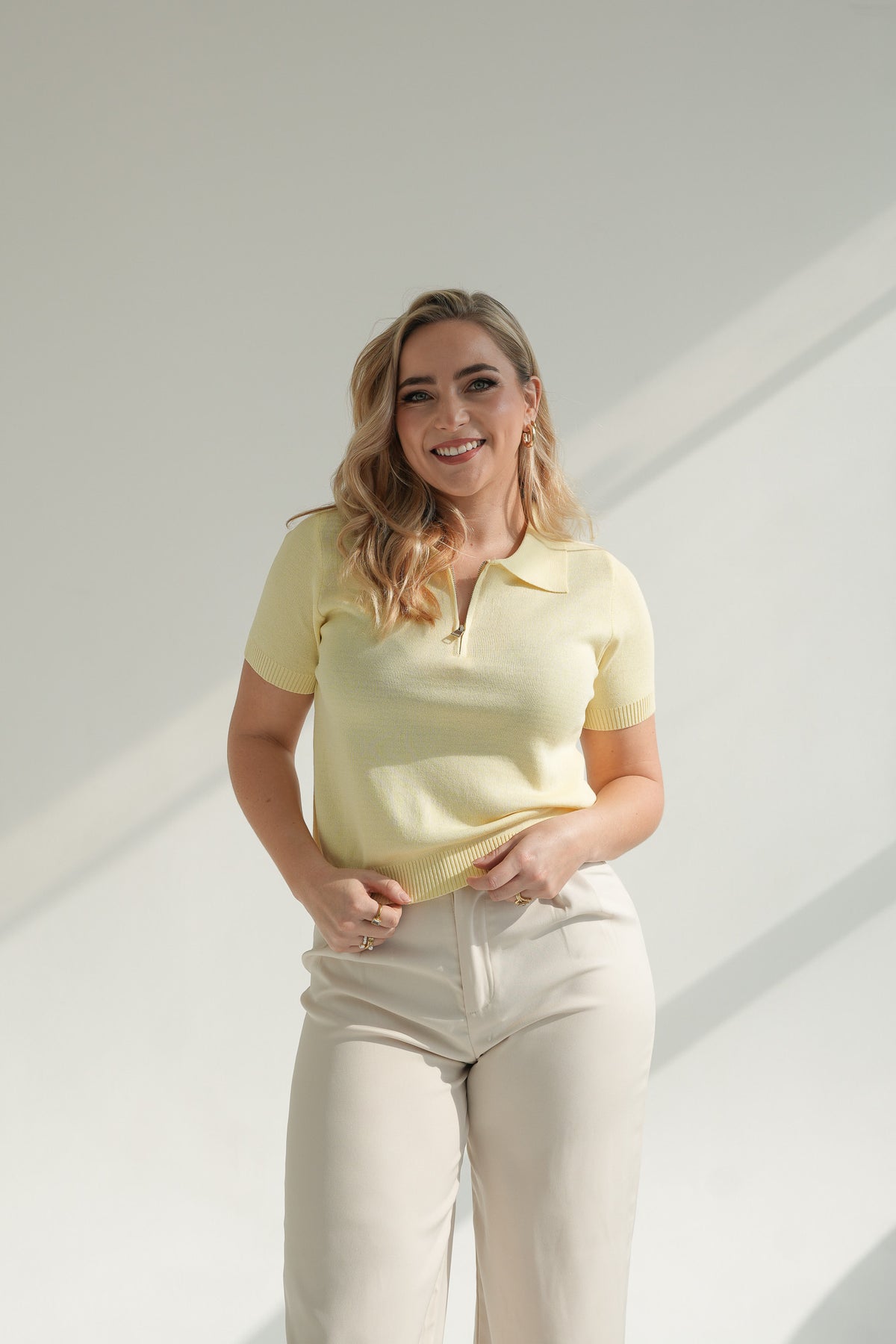 ZIP KNIT GOLFER