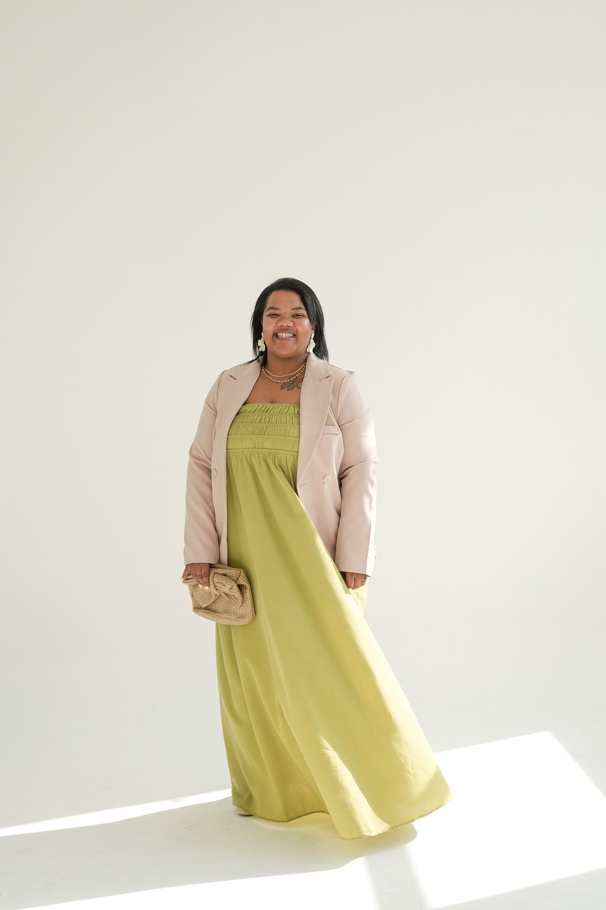 SPRING BLAZER | NUDE