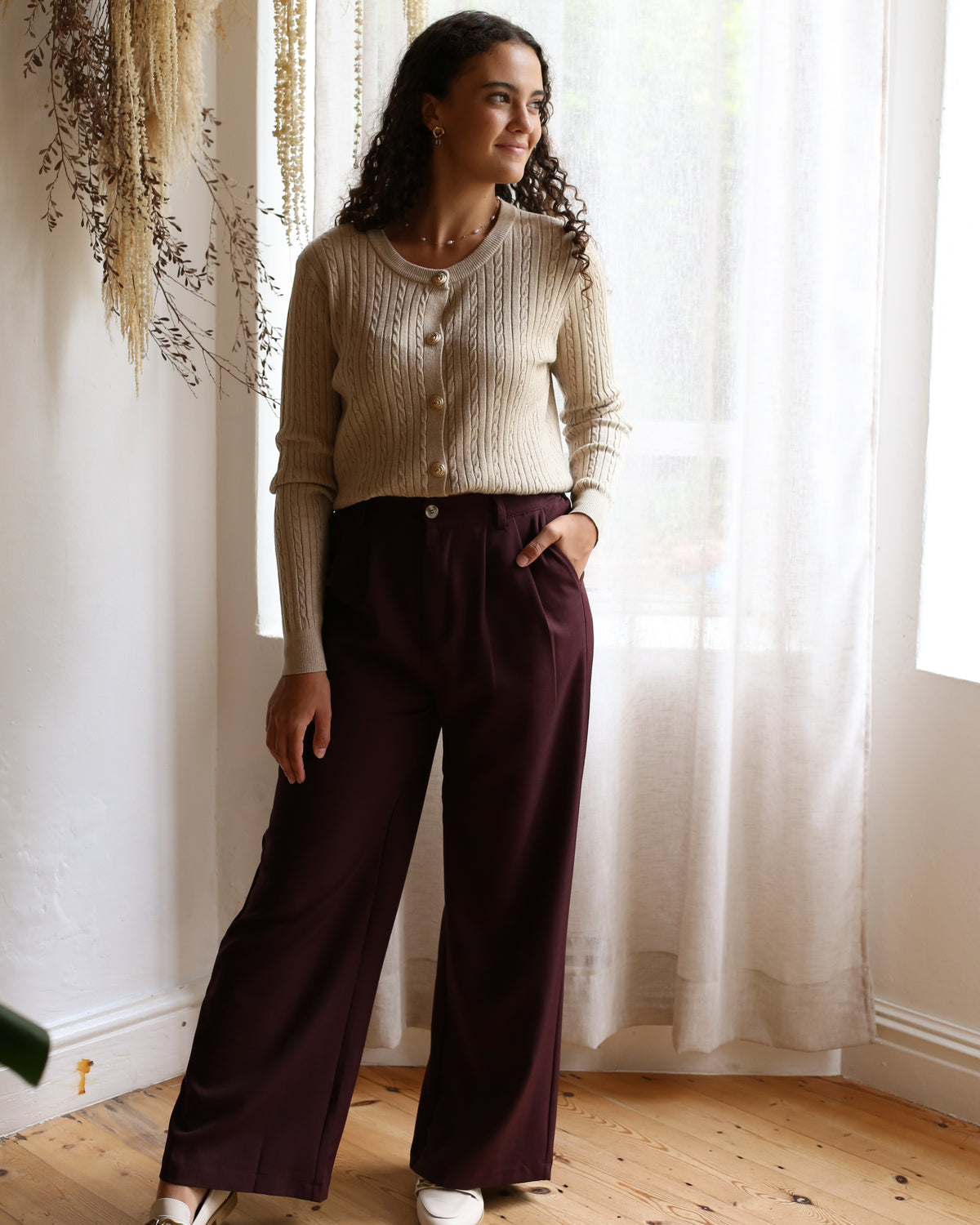 WIDE LEG PANTS