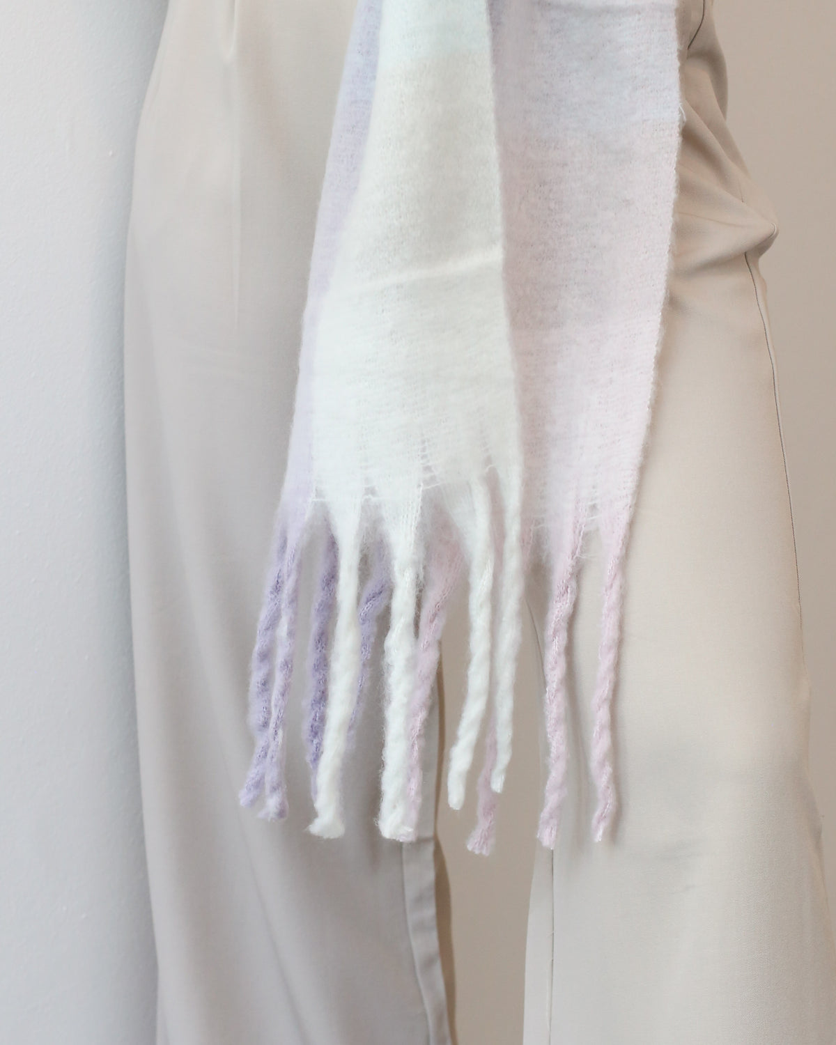 CHECK BLANKET SCARF