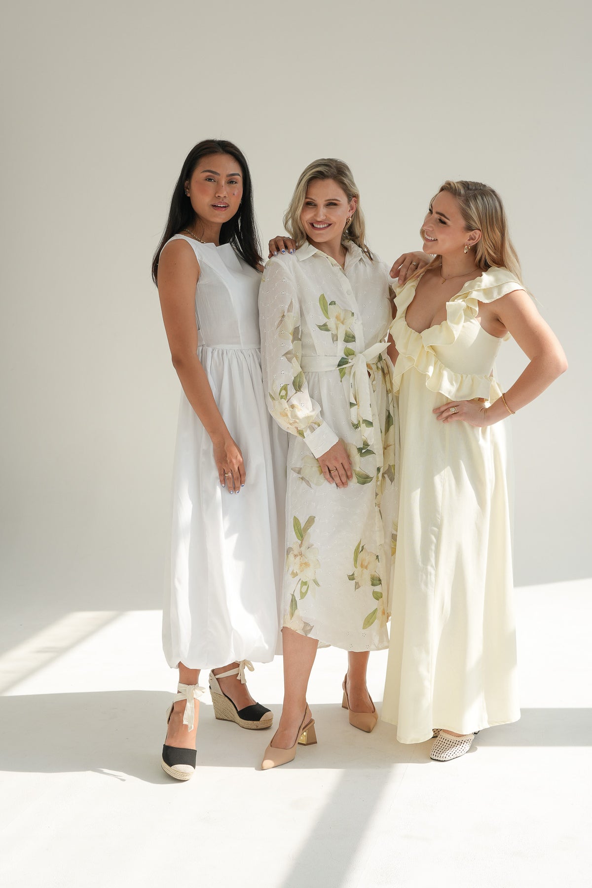 FLORAL SHIRT DRESS