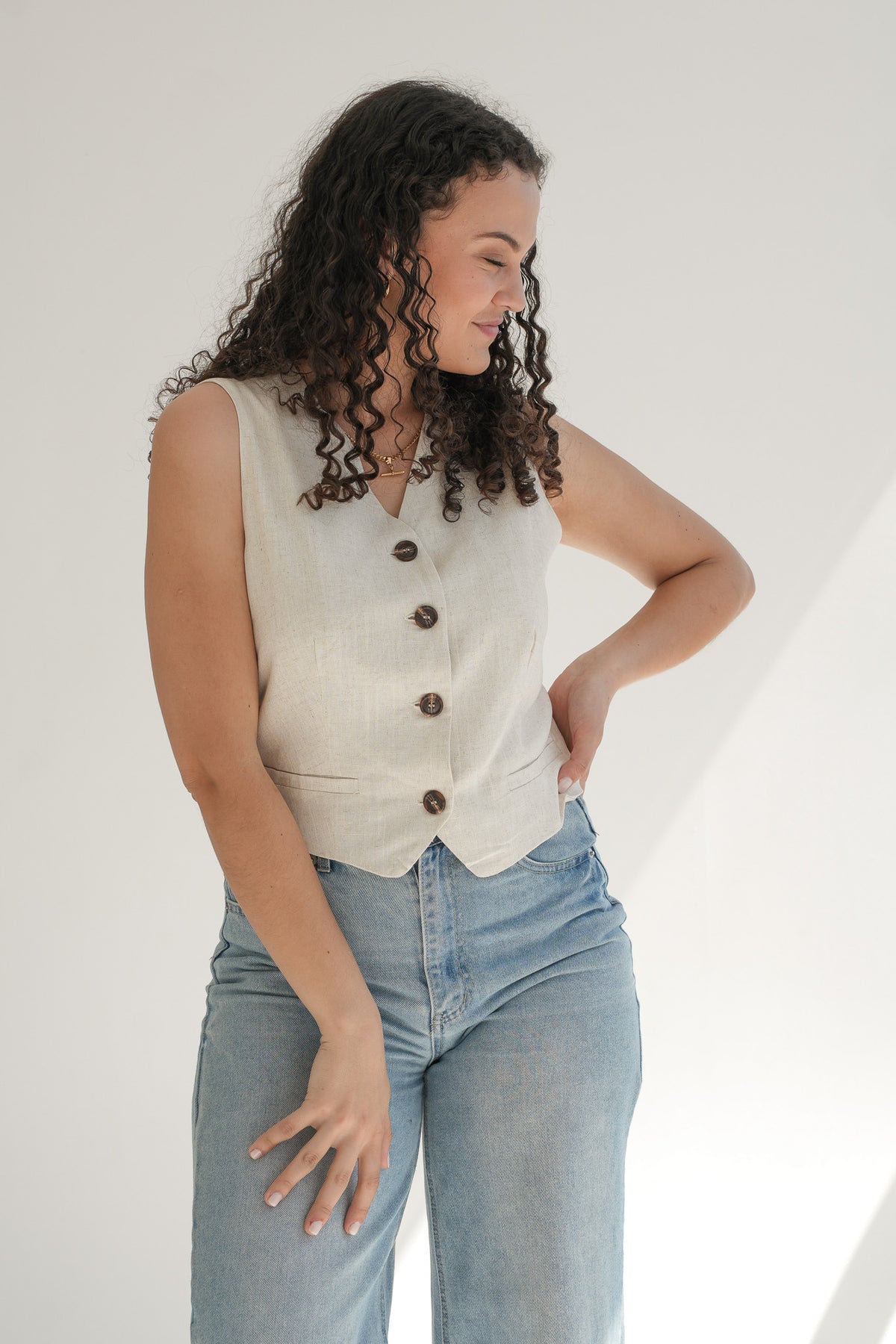 WAISTCOAT | OATMEAL
