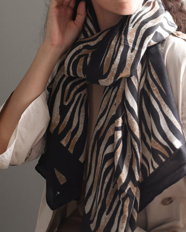 Zebra scarf