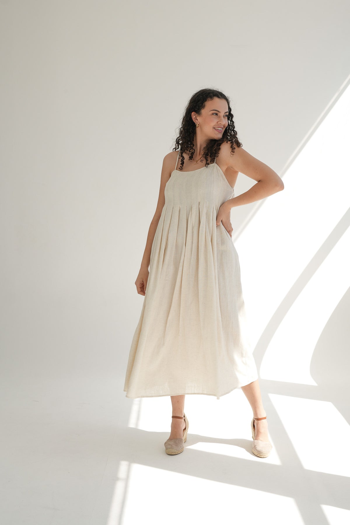 SUMMER DRESS | OATMEAL